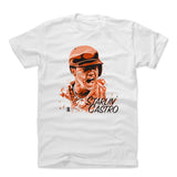 Starlin Castro Men's Cotton T-Shirt | 500 LEVEL