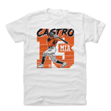 Starlin Castro Men's Cotton T-Shirt | 500 LEVEL